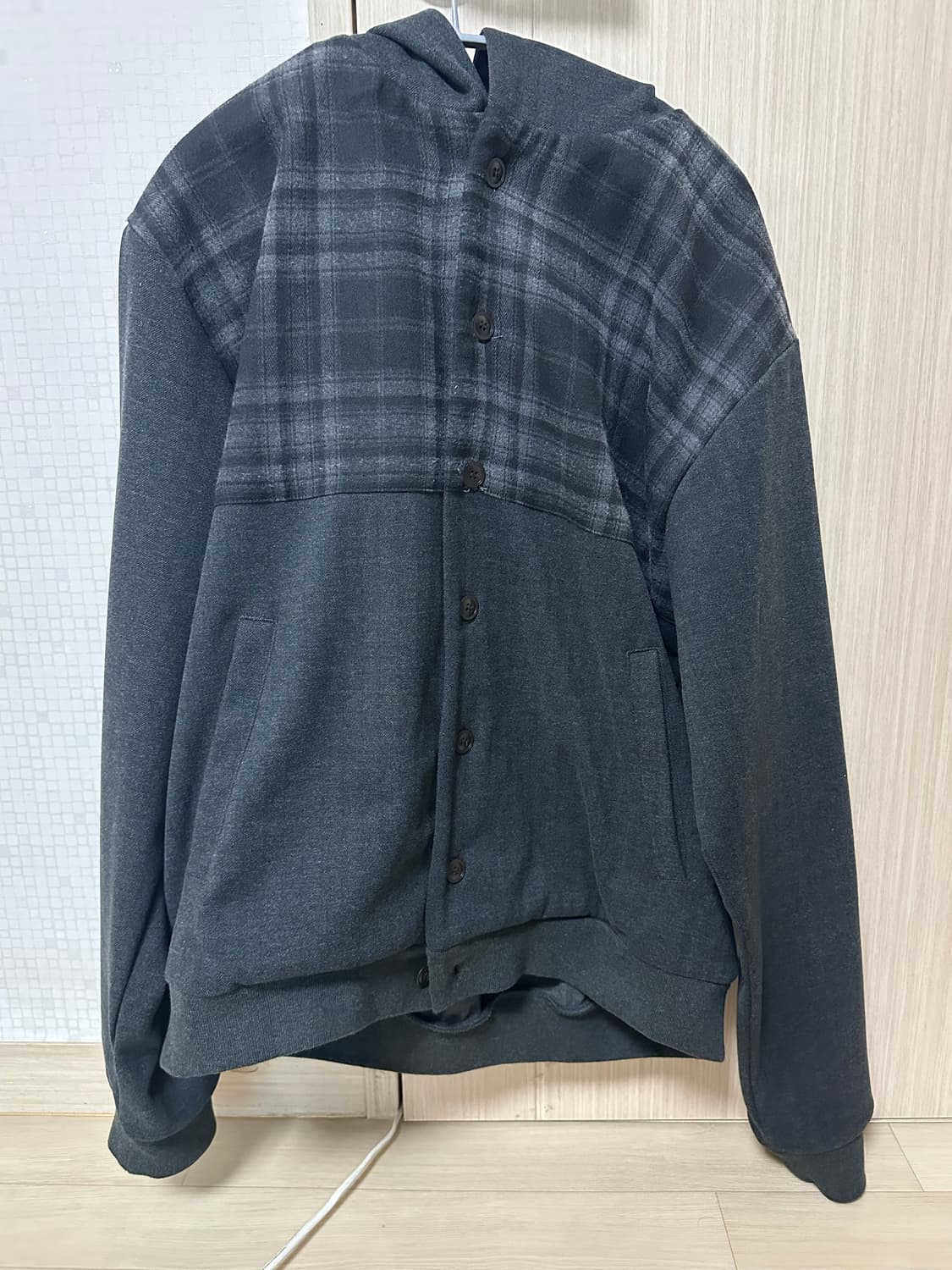 사로스 체크자켓 상품이미지2