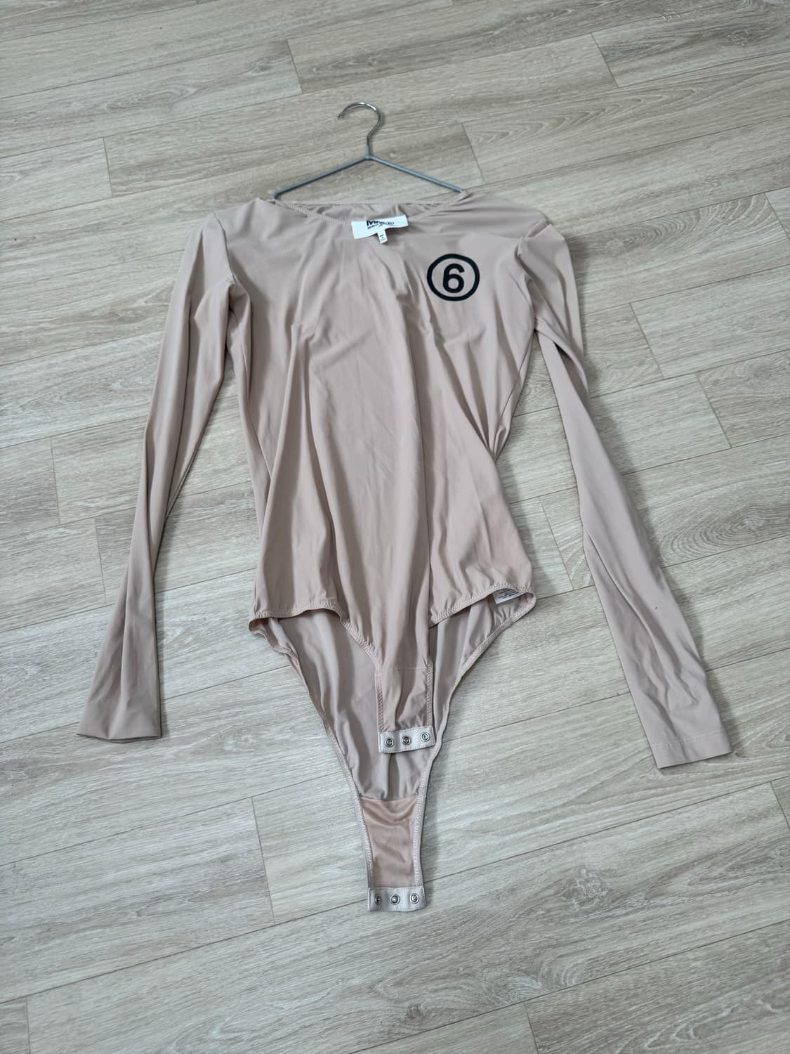 MM6 Margiela 베이지 로고 보디수트 상품이미지2