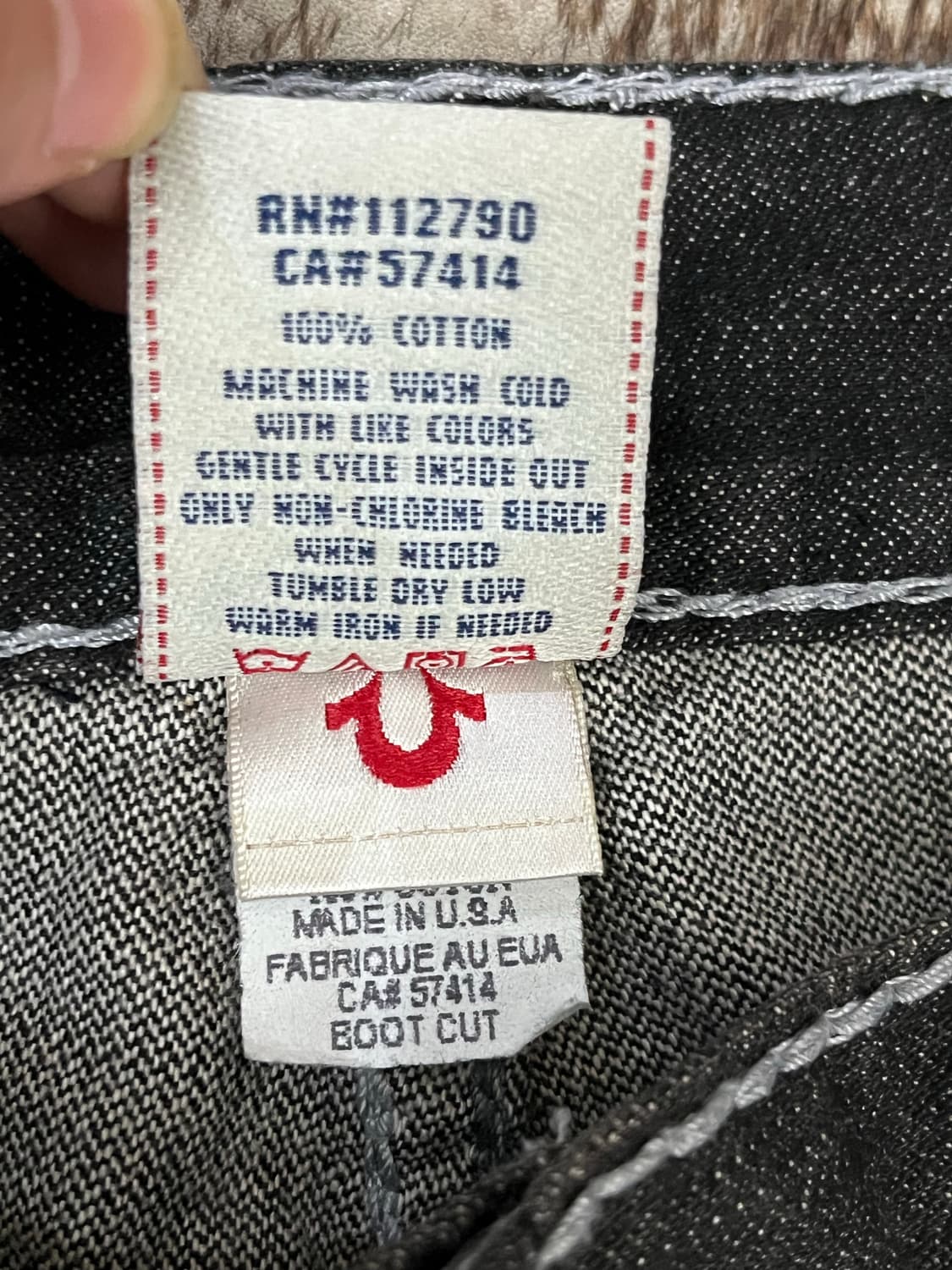 True Religion boot cut denim pants 상품이미지9