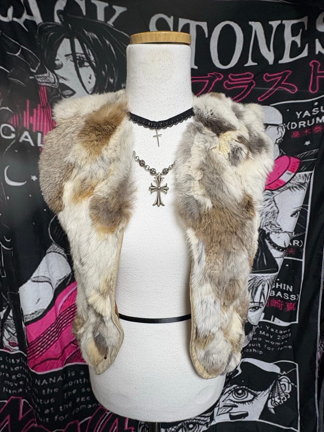 몽글감성 갸루 퍼 조끼 베스트 상품이미지3