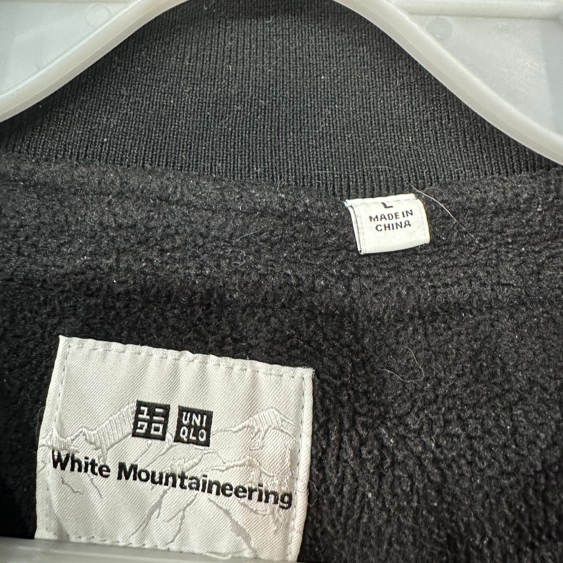 유니클로 화이트마운티니어링 플리스 자켓 L 상품이미지3