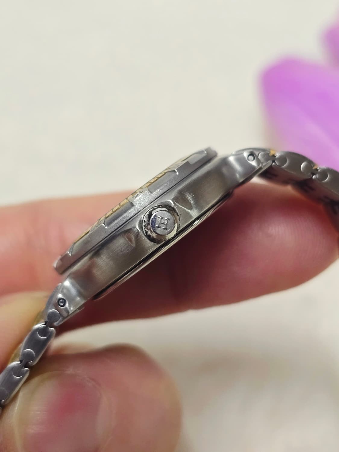 에르메스캡틴니모18k시계  정품 여성용  상품이미지4