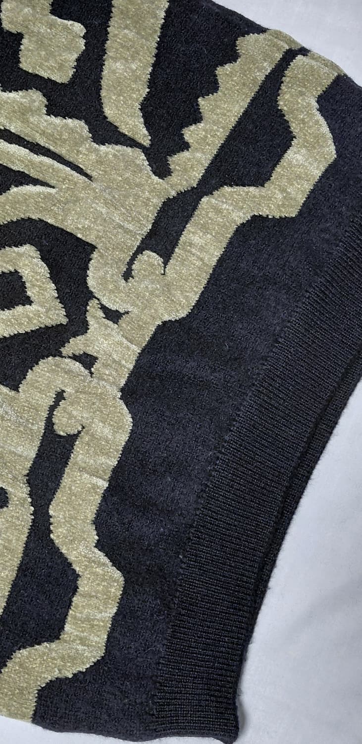 [Rare] 이탈리아 모딜리아니(Modigliani) 입체 패턴 울니트 상품이미지9