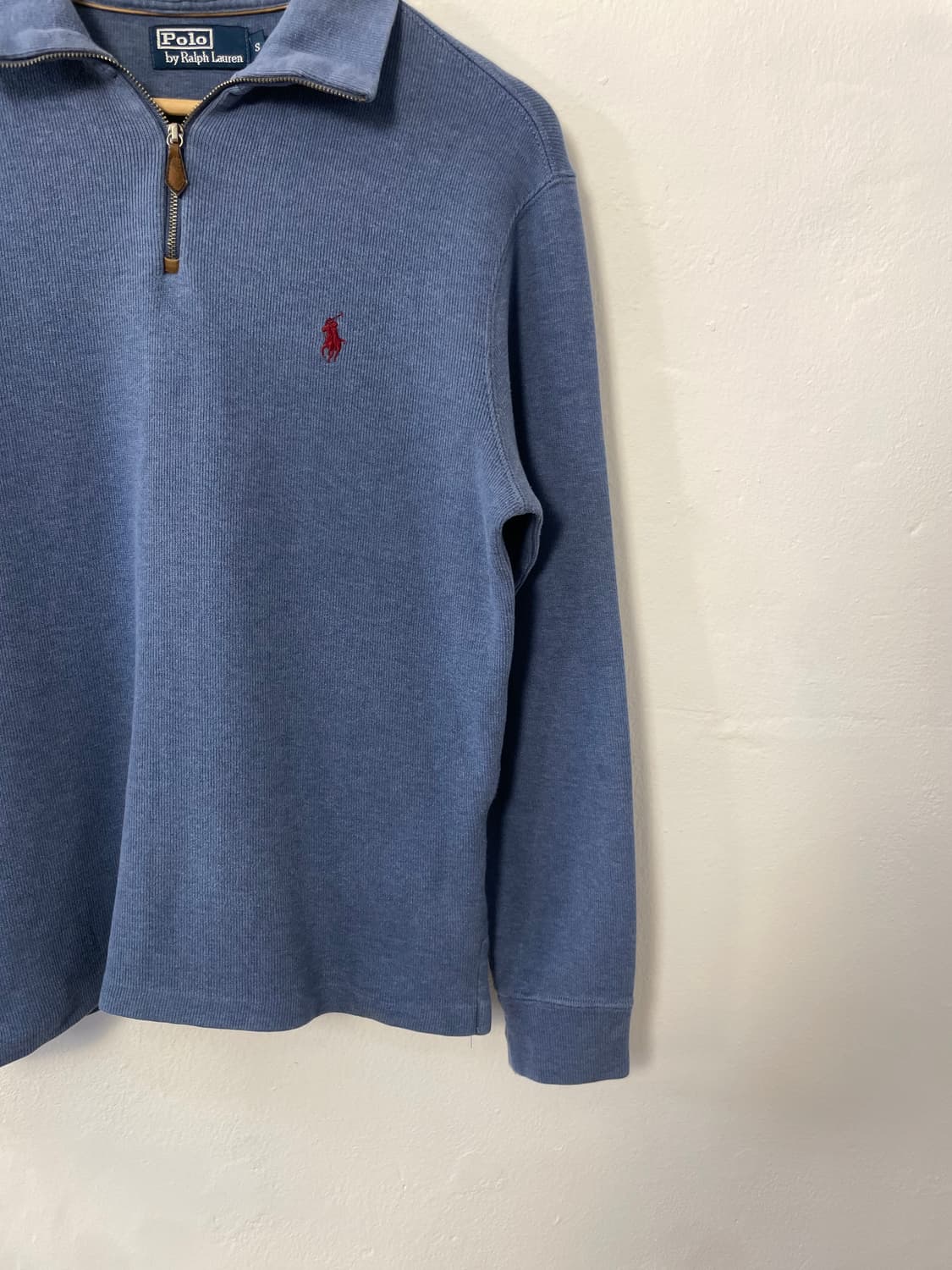 폴로 반집업 니트  상품이미지4