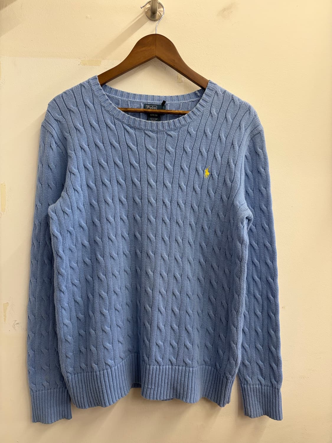 N69. 폴로 꽈배기 니트 상품이미지1