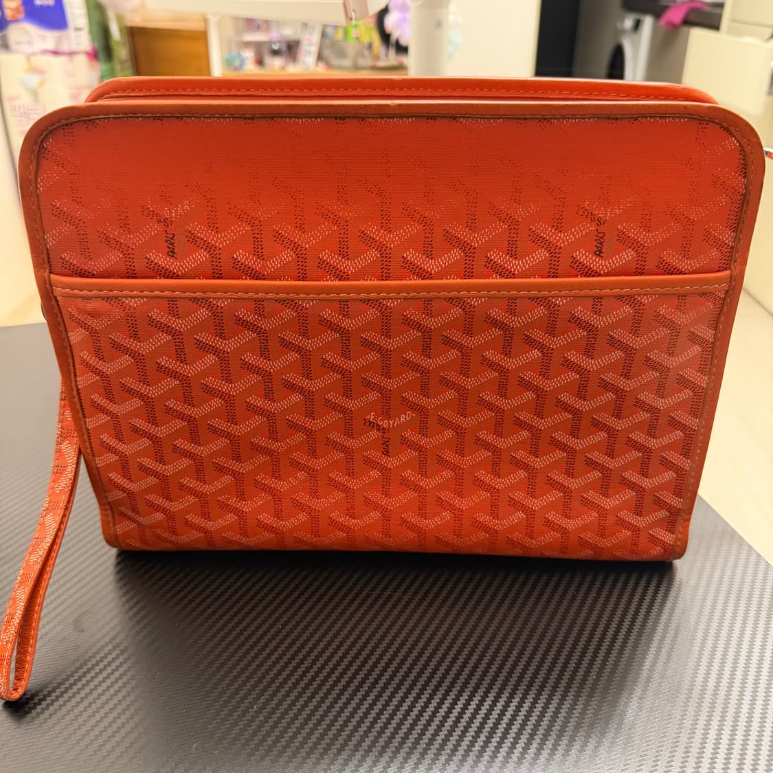 [정품] 고야드 쥬방스 클러치 gm + 키링포함 상품이미지1