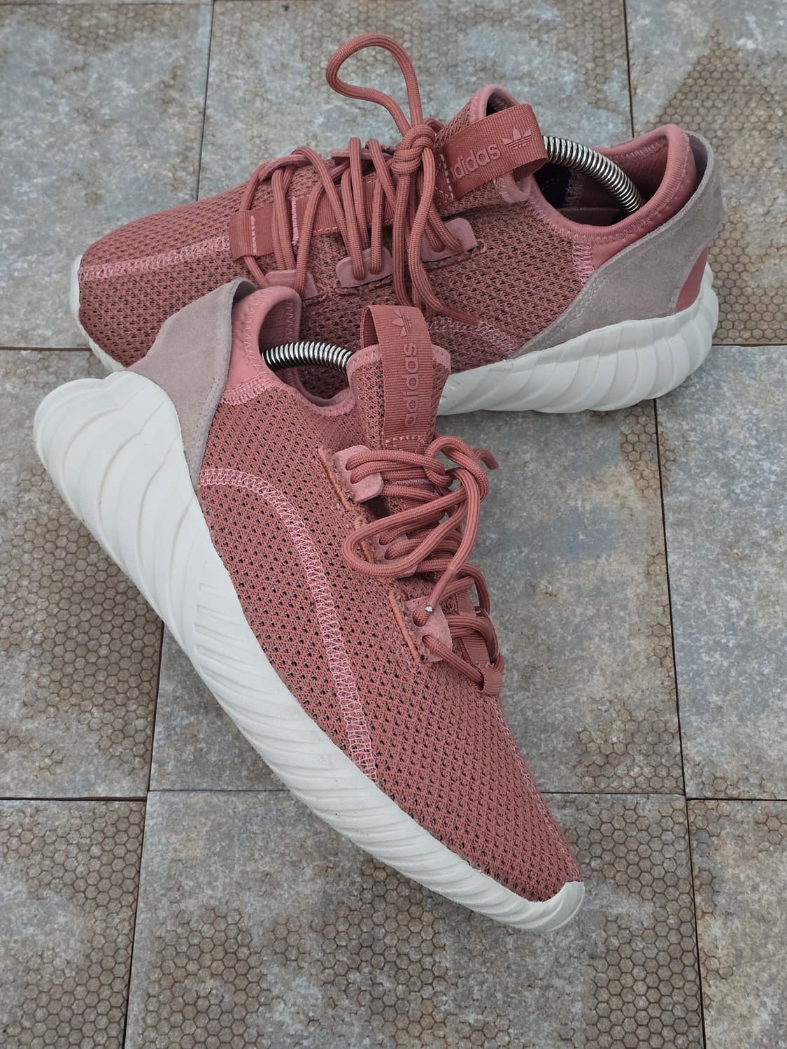 (240)아디다스 튜블라 둠 로우 핑크 상품이미지7
