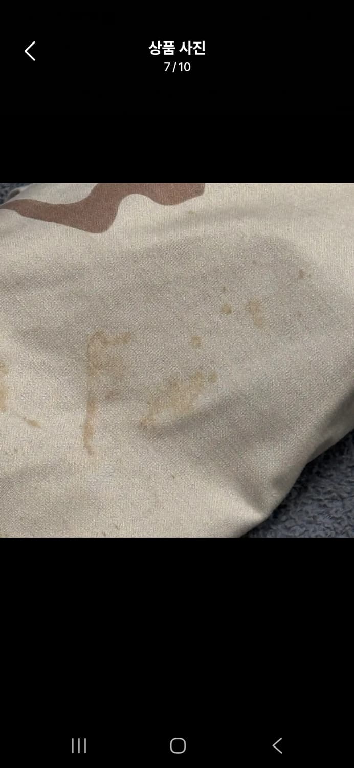 [정품] 미군 사막삼색 M65 필드 자켓 c1 상품이미지7