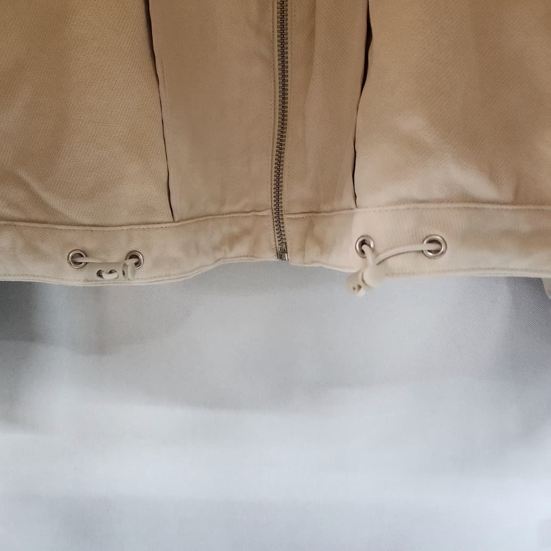 에잇세컨즈 크롭 스트링 봄버자켓 S(2XL) 상품이미지6