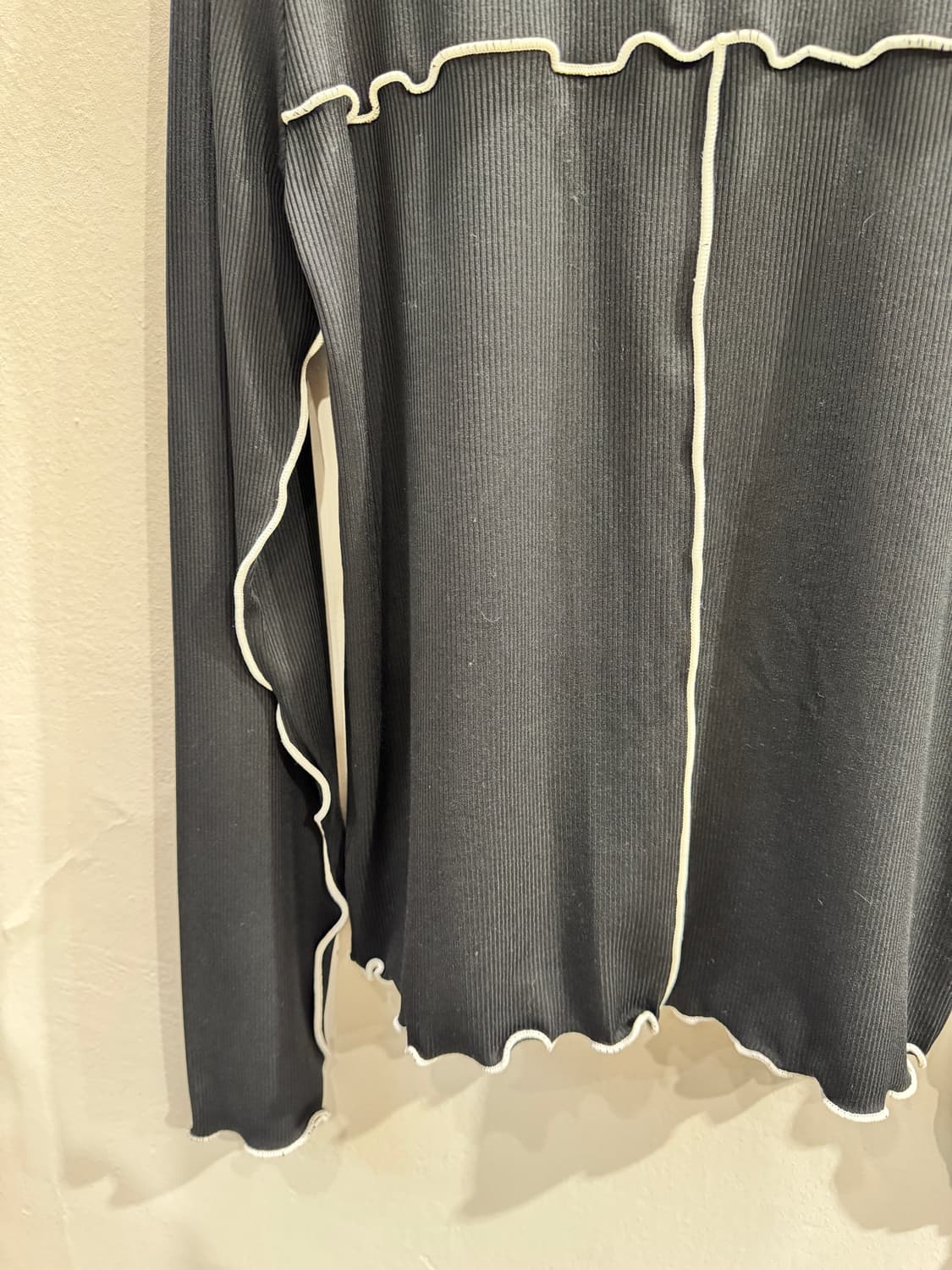 japan vintage 라이닝 골지 티셔츠 상품이미지6