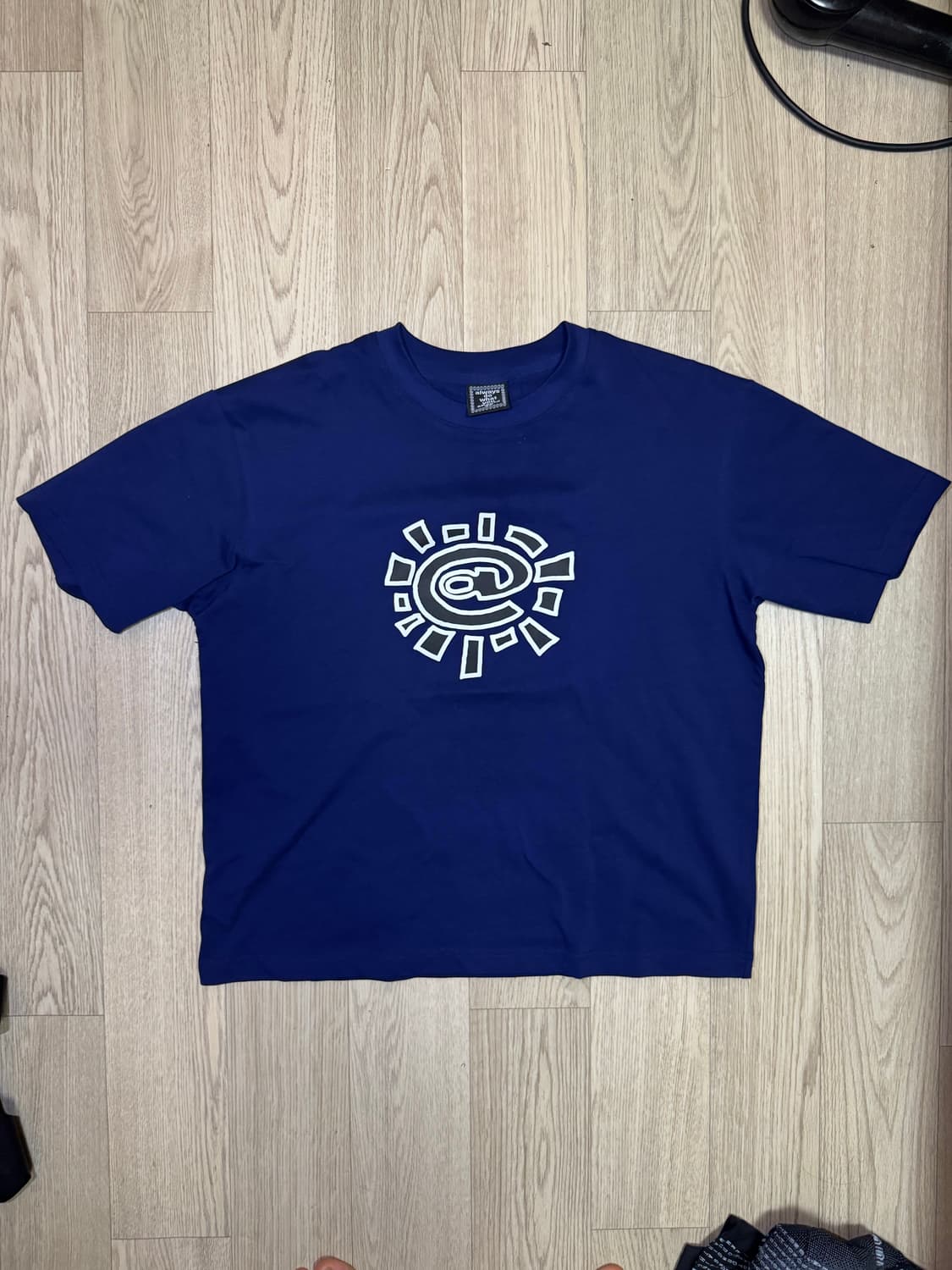 얼웨이즈두왓유슈두 always 선 티셔츠 네이비 상품이미지1