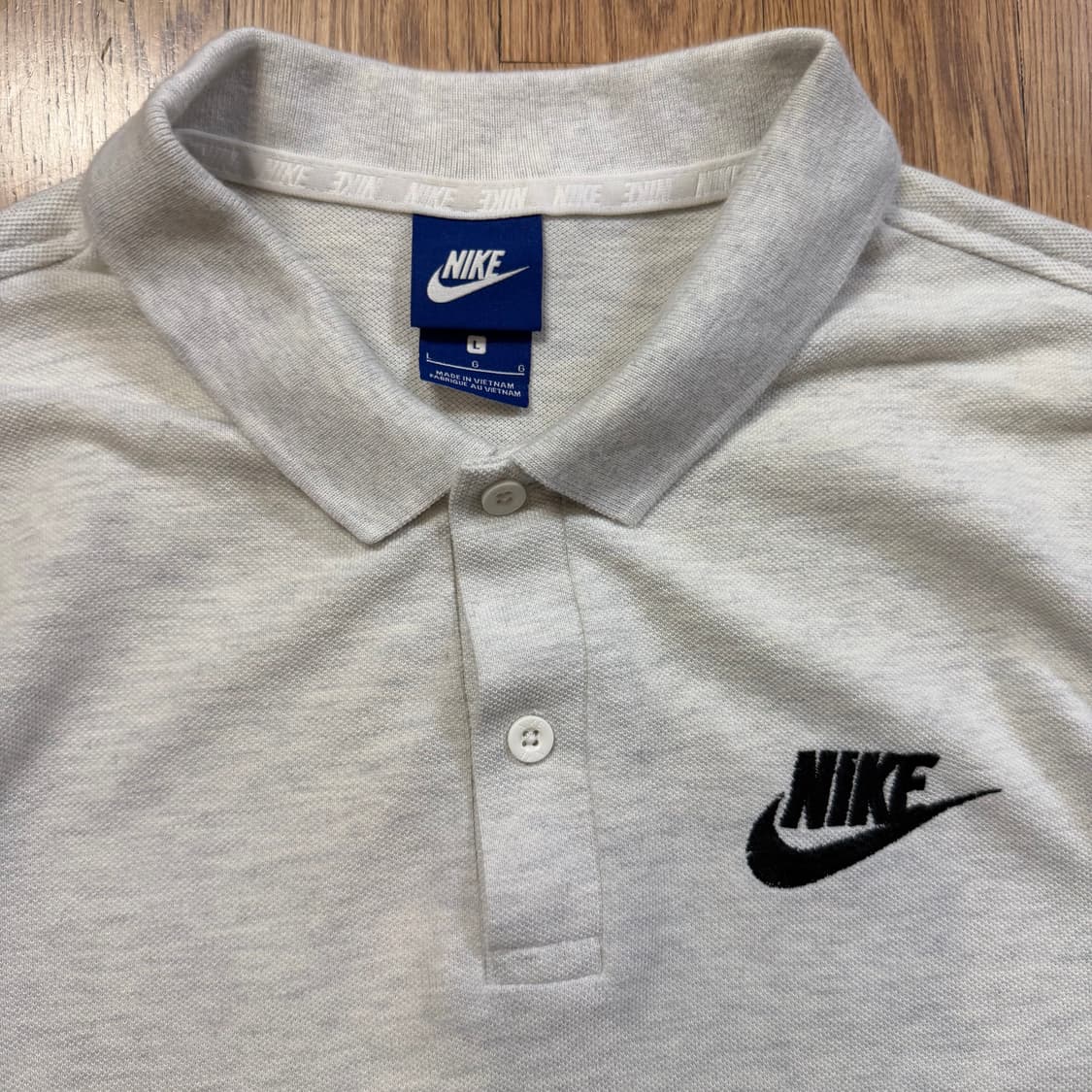 Nike 베이직 멜란지 카라 티셔츠 상품이미지2