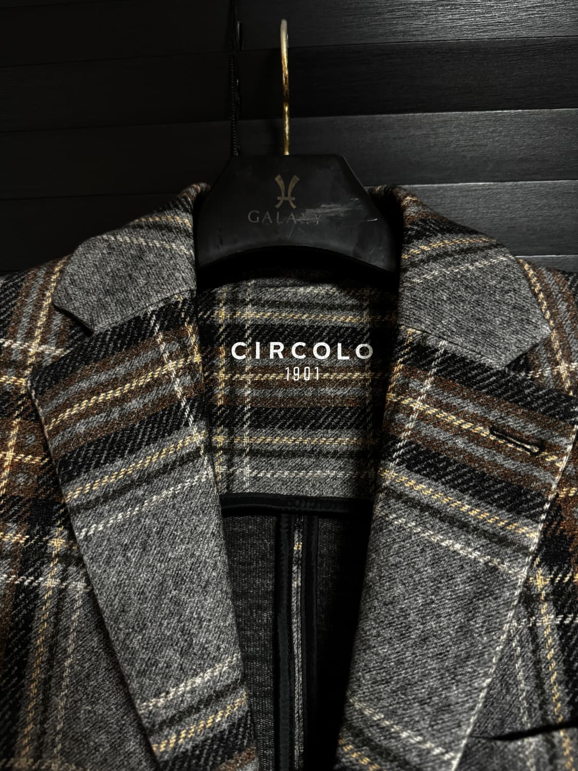 CIRCOLO 1901 체크 자켓 상품이미지2