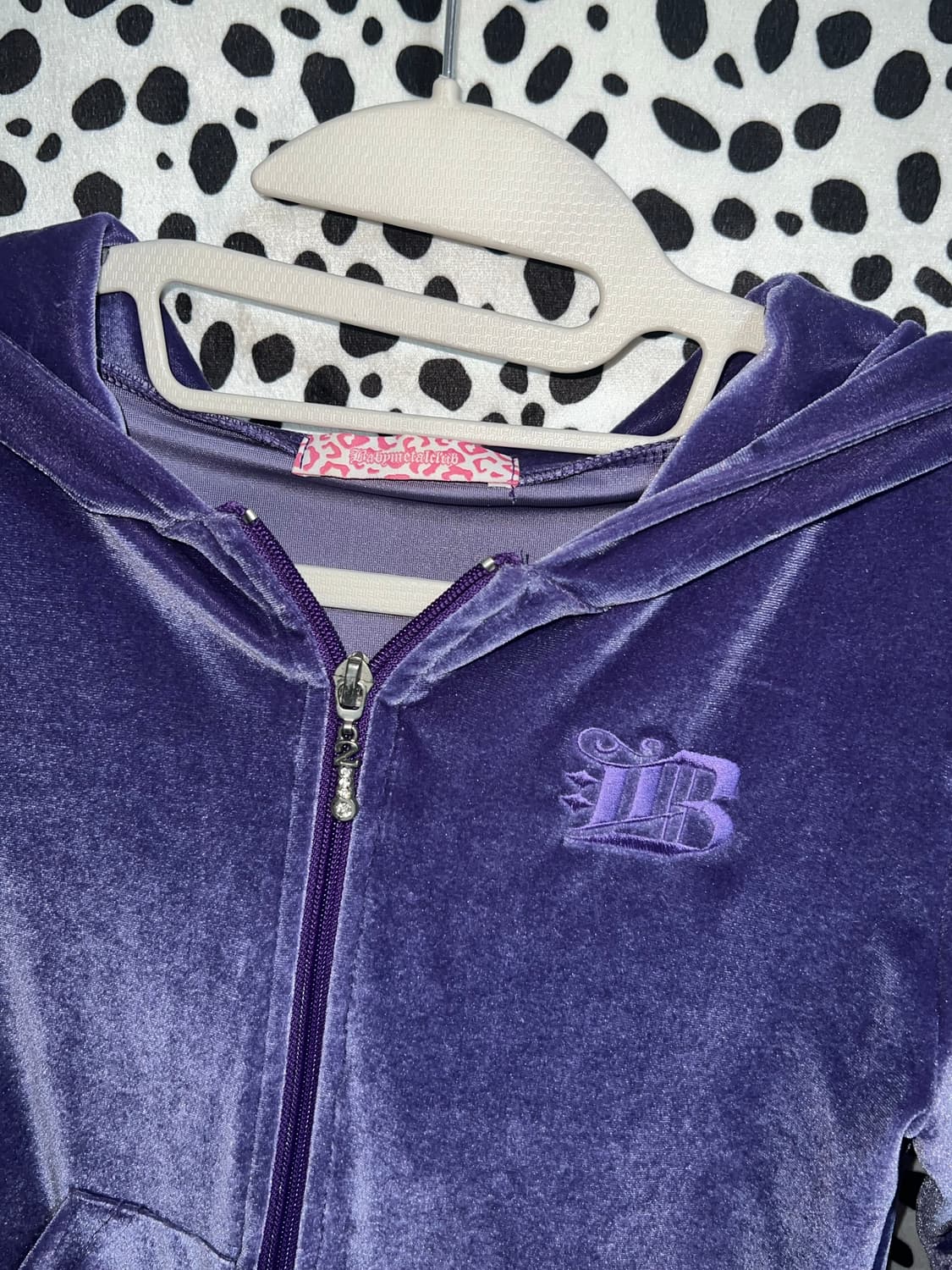 베이비메탈클럽 퍼플 셋업 베메클 상품이미지2