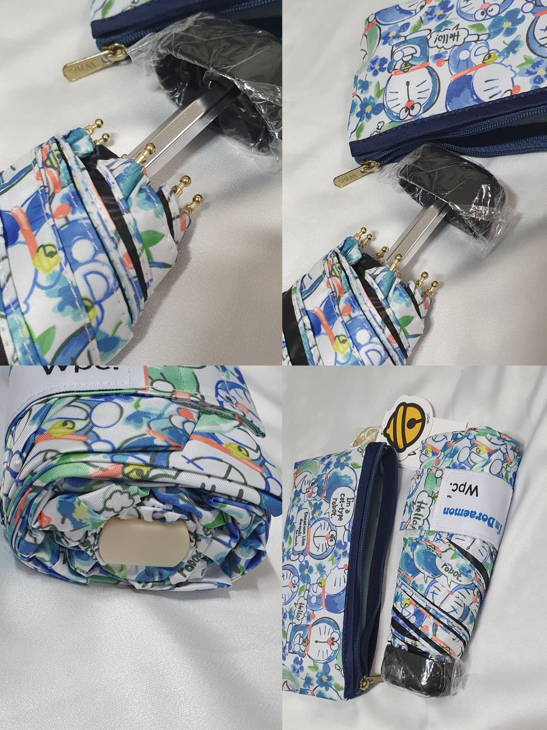 블루 wpc 도라에몽 자외선차단 양산 양우산 팔아요~ 상품이미지6