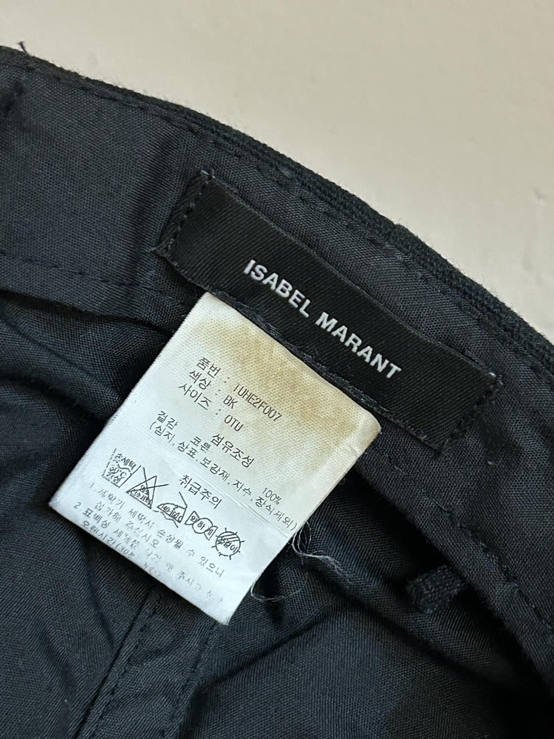 이자벨 마랑 로고 코튼 볼캡 상품이미지6