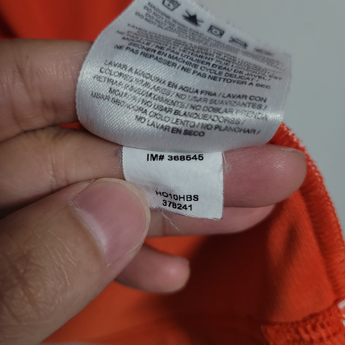 (XL) NIKE 나이키 DRI-FIT 오렌지색 반팔 폴로티 빅사이즈 상품이미지4