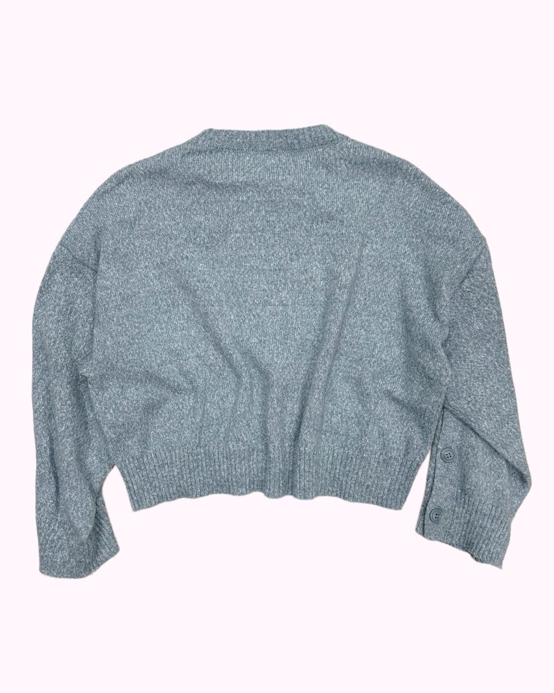 AZUL button sleeve crop knit 상품이미지4