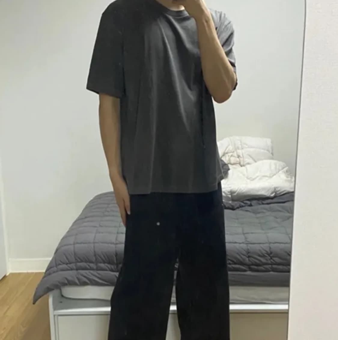 쿠어 피그먼트 워싱 반팔티 L 상품이미지3