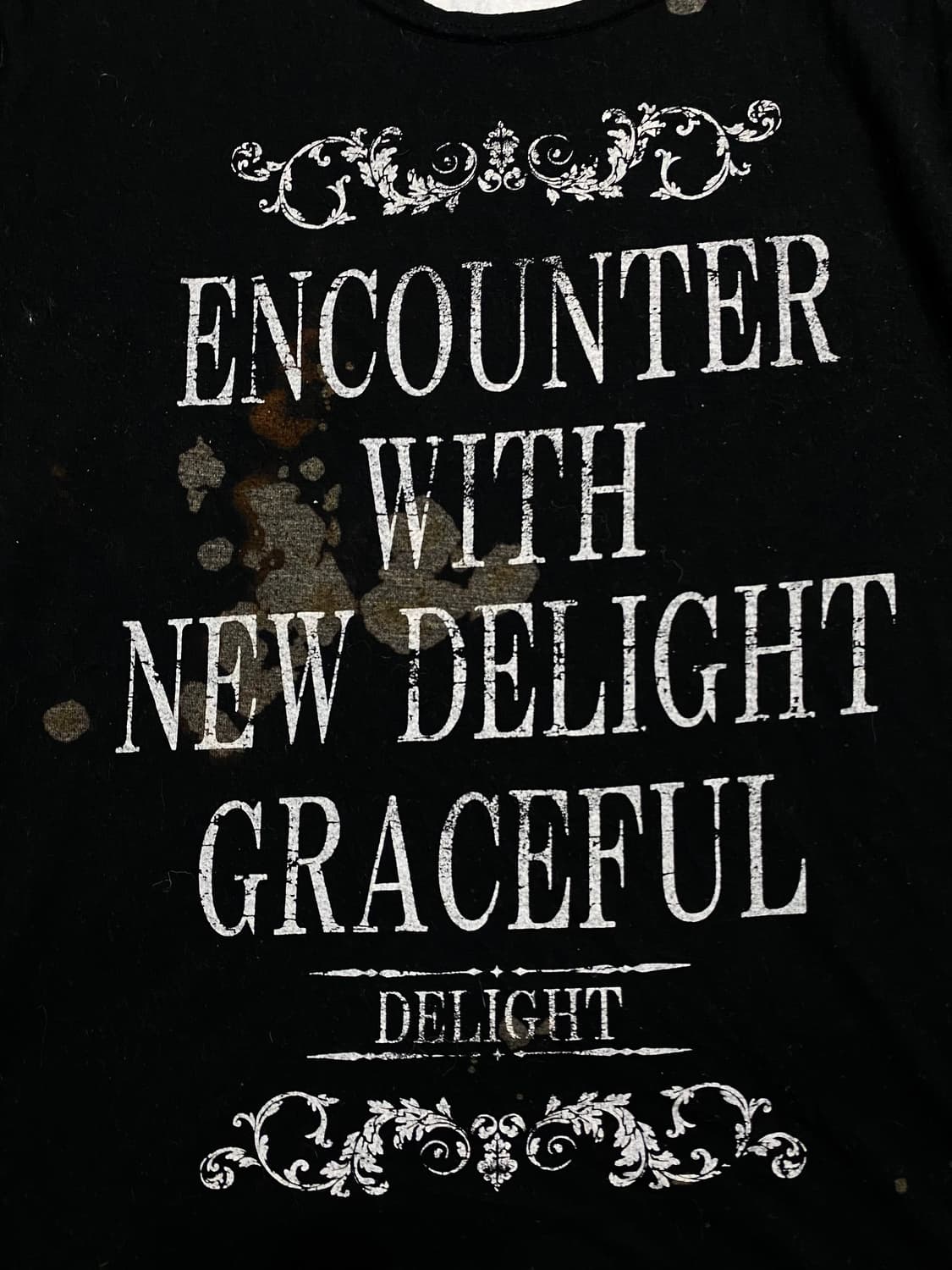 Grunge Y2K Mood Tee 상품이미지3