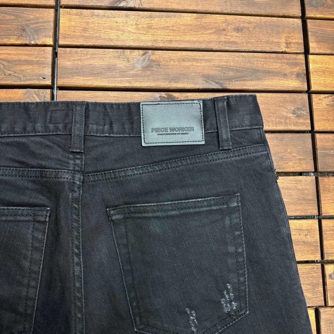 피스워커 블랙 스키니진 (30)   상품이미지4