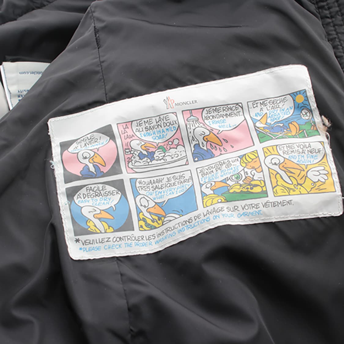 몽클레르 블랙 구스 다운 패딩 코트 44 상품이미지5