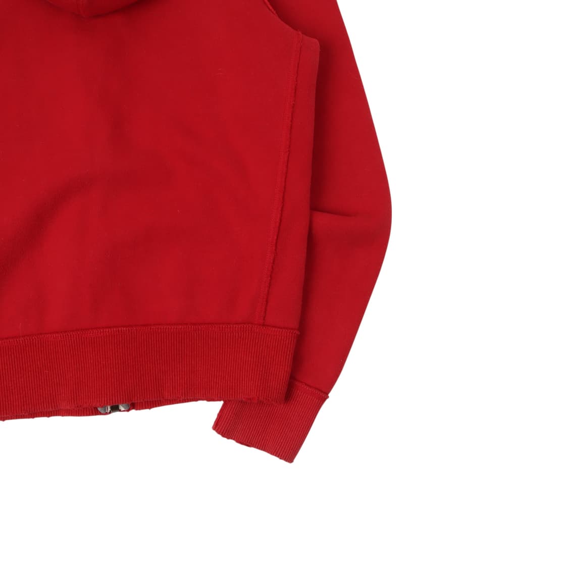 아베크롬비 레드 코튼 헤비 후드집업 상품이미지7