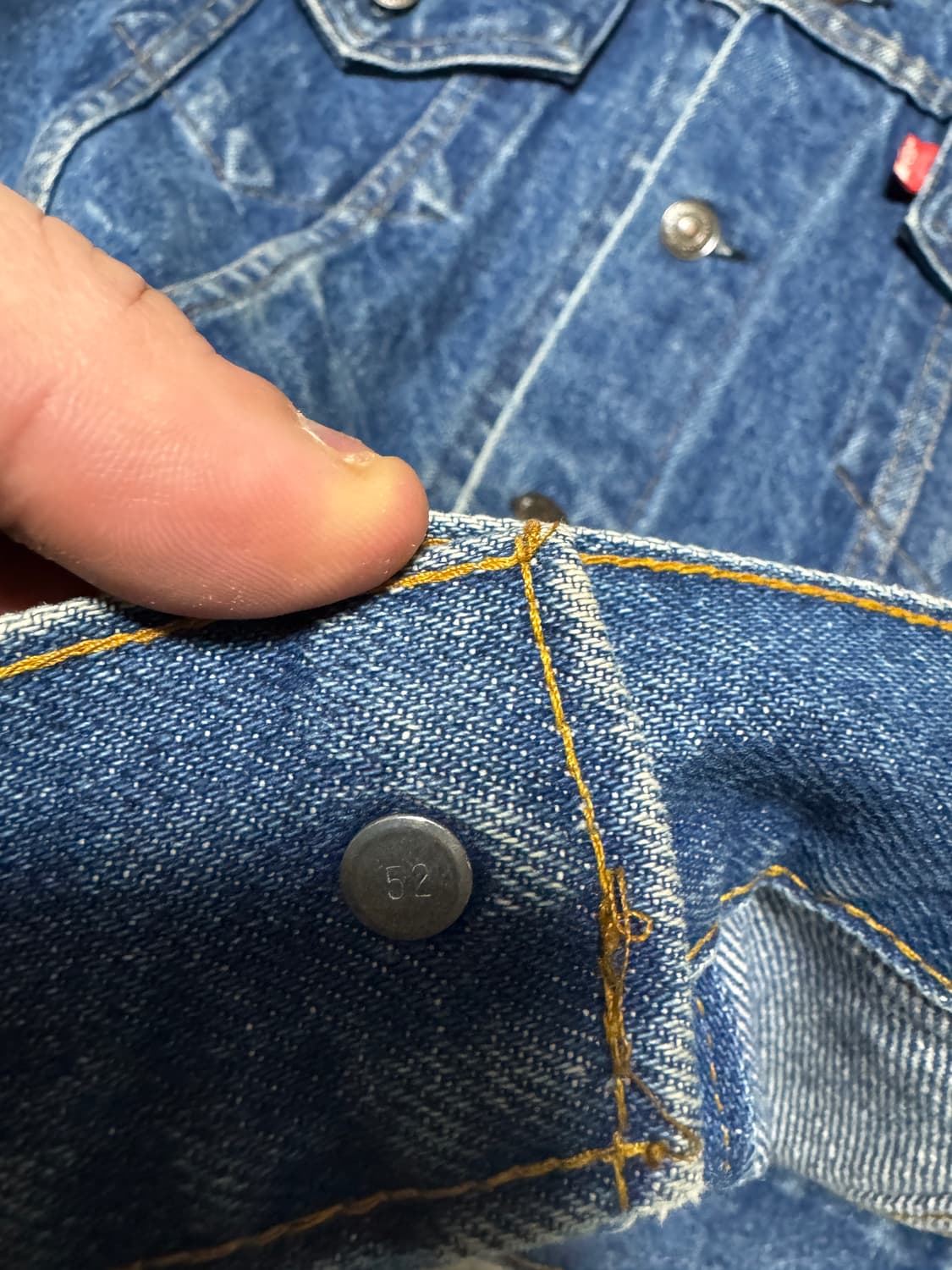 리바이스 데님 70년대 타입3 모델 사이즈 46 상품이미지3