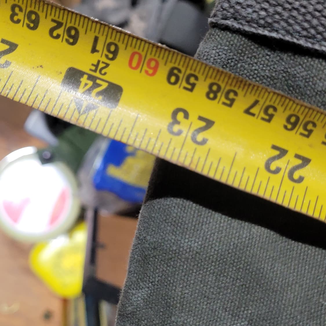 미 빈티지 캔버스 대형 공군 더플백 상품이미지8