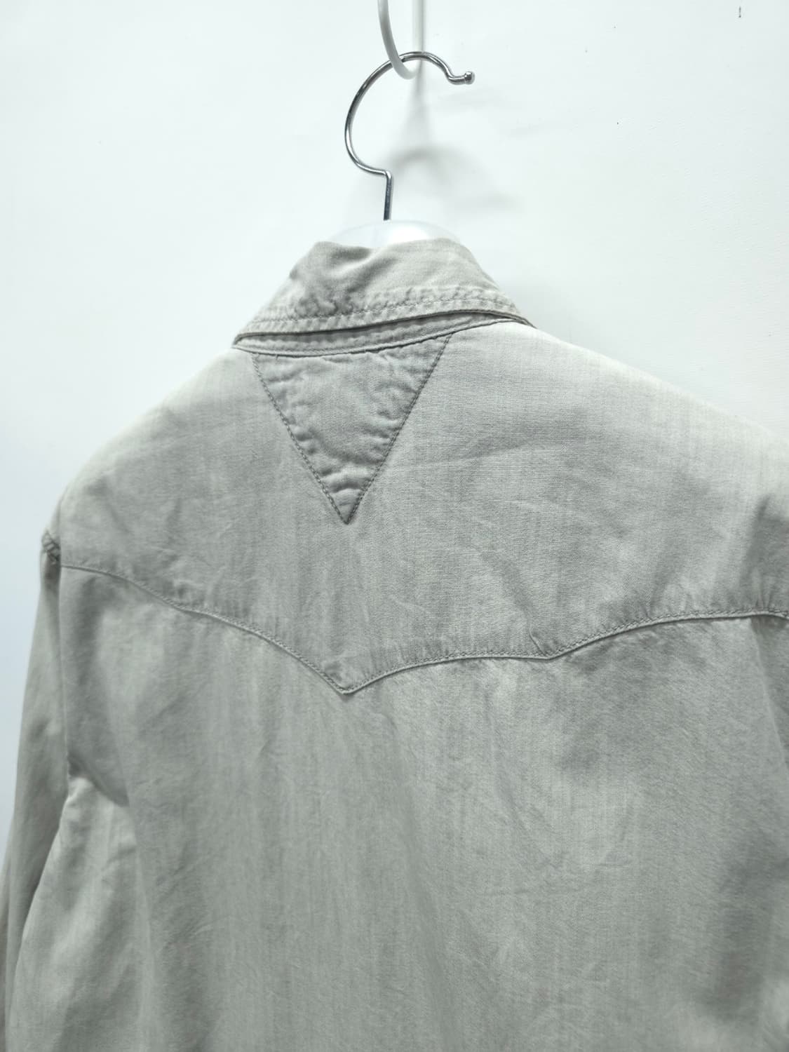 힐피거 데님 여성 라이트 그레이 웨스턴 셔츠 (55~66) 상품이미지9