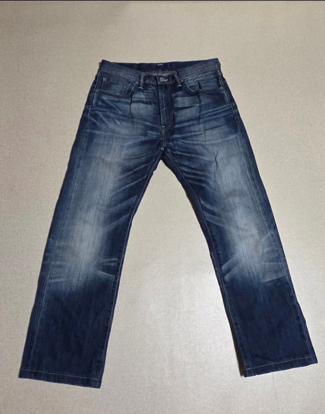 리바이스 505 워싱 데님바지 상품이미지1