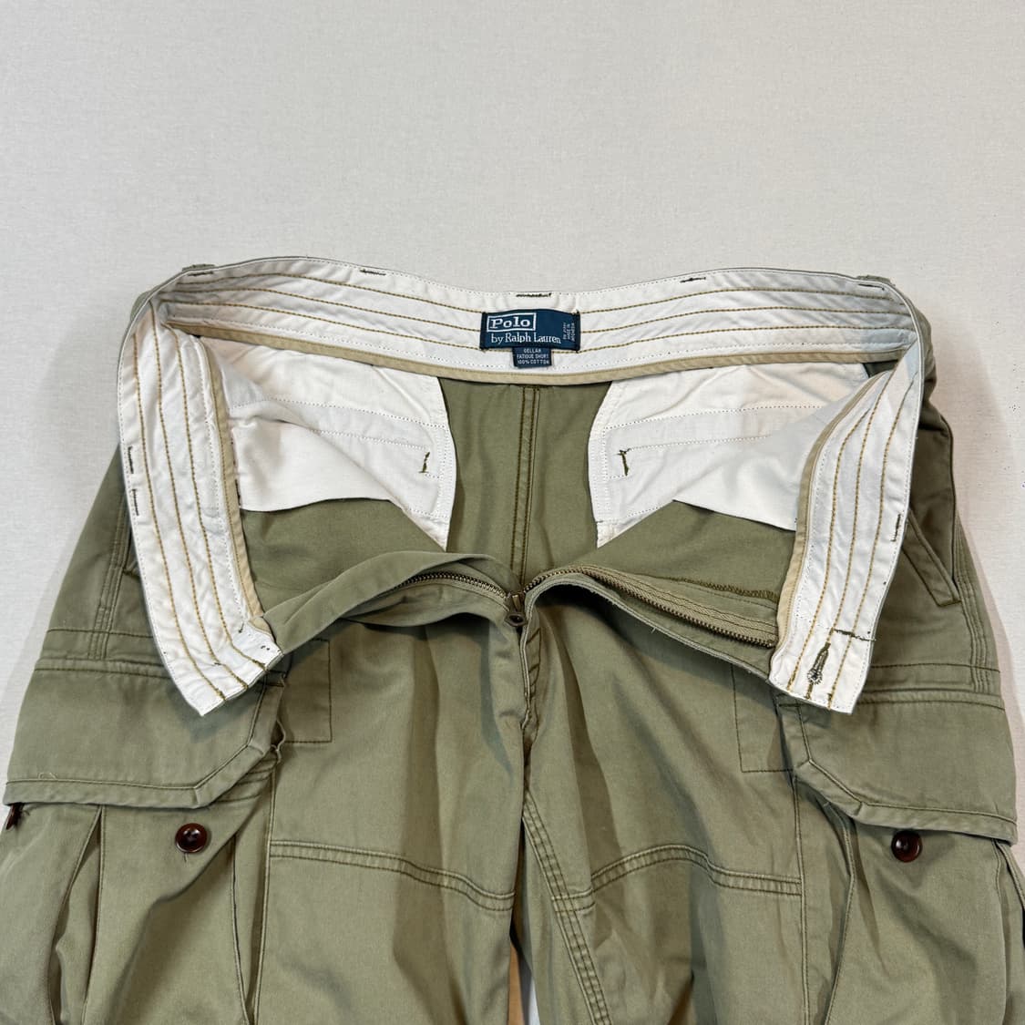 36inch) 폴로 랄프로렌 빈티지 버뮤다 카고 팬츠 반바지 상품이미지8