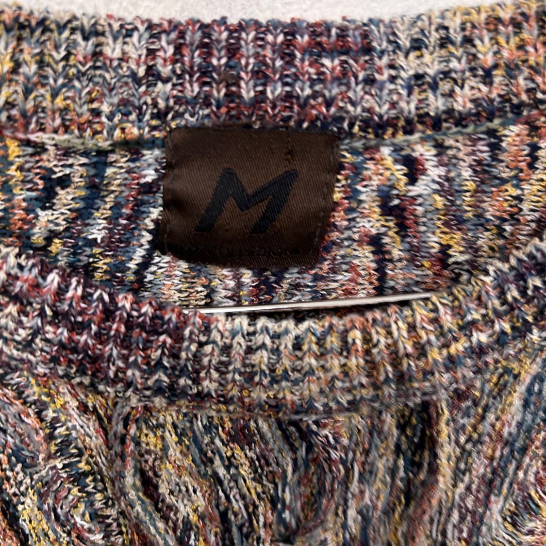 미르 콜레찌오니 믹스드 컬러 케이블 니트 상품이미지3