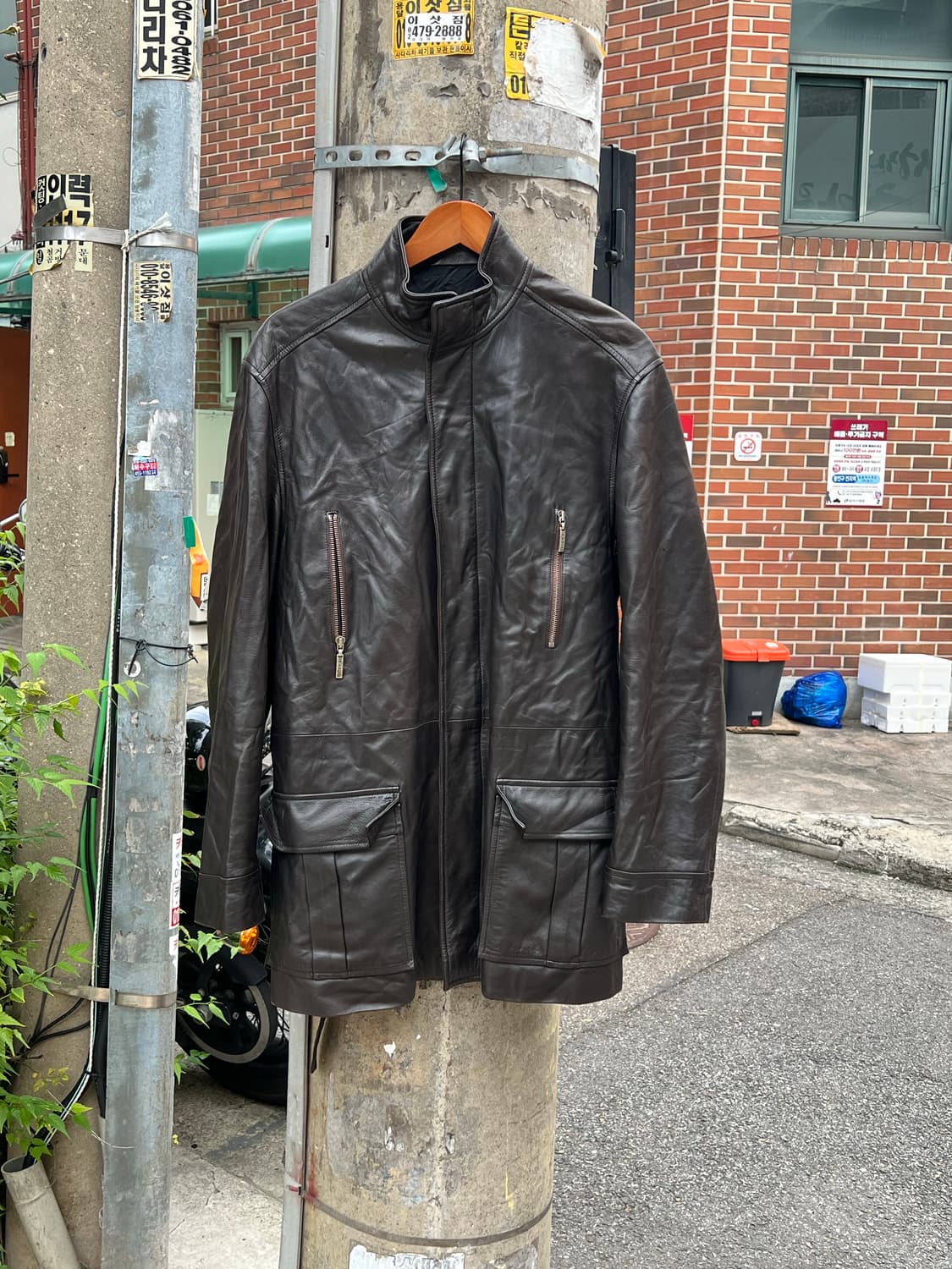 LOEWE Vintage Lamb Leather Jacket 상품이미지4