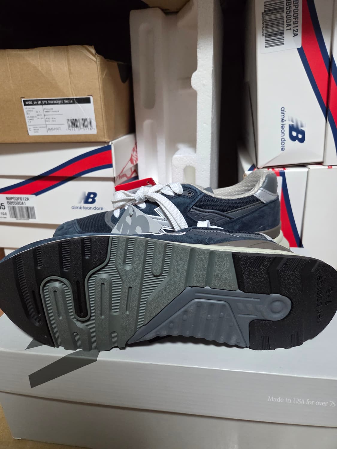 뉴발란스 USA 998 U998NV 260사이즈 새상품 상품이미지2