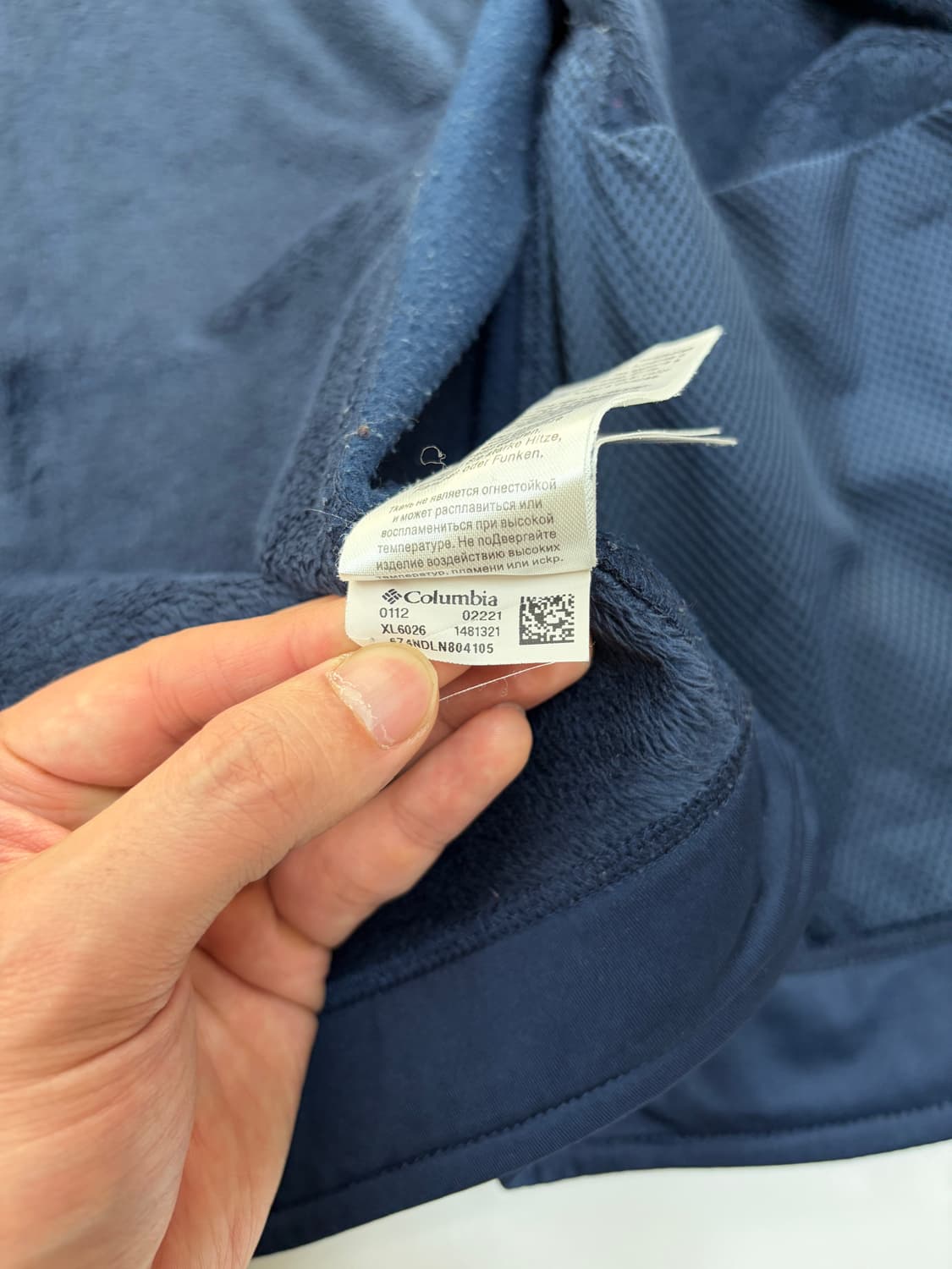 Columbia U.S.NAVY항공대 플리스 집업 상품이미지7