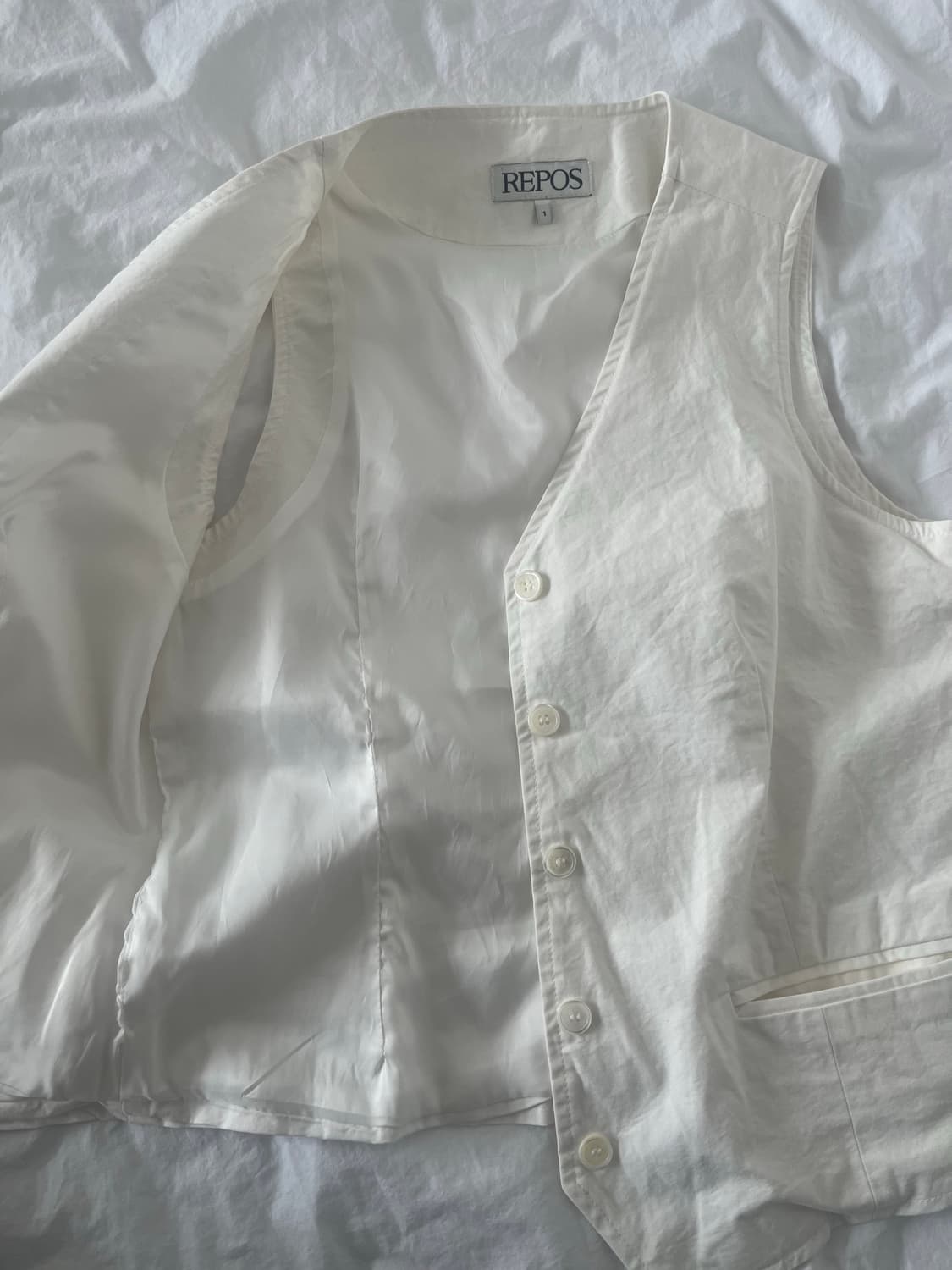 Repos 코튼조끼 상품이미지2