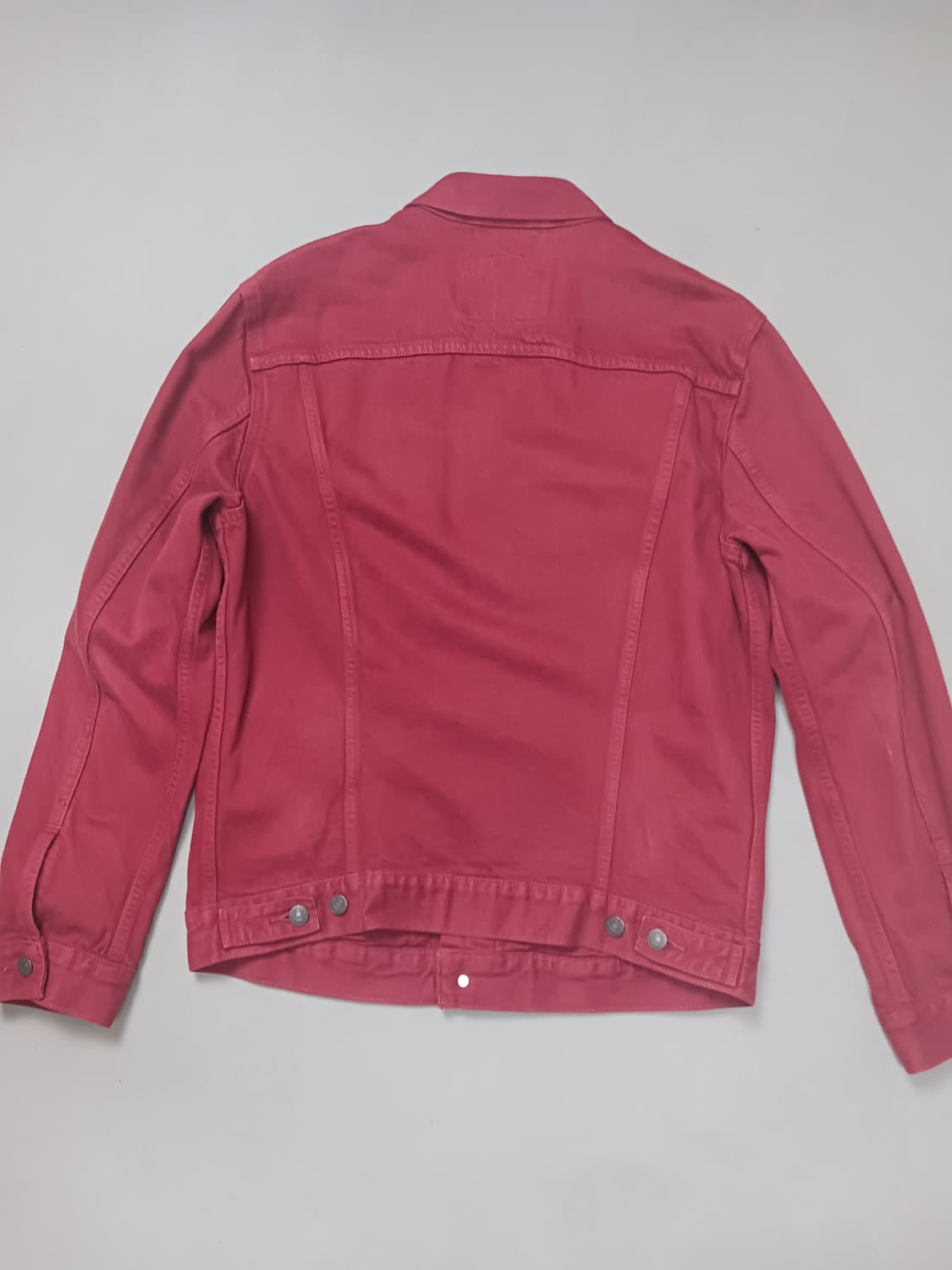 [L] 리바이스 타입3 버건디 마룬 트러커 자켓 상품이미지6