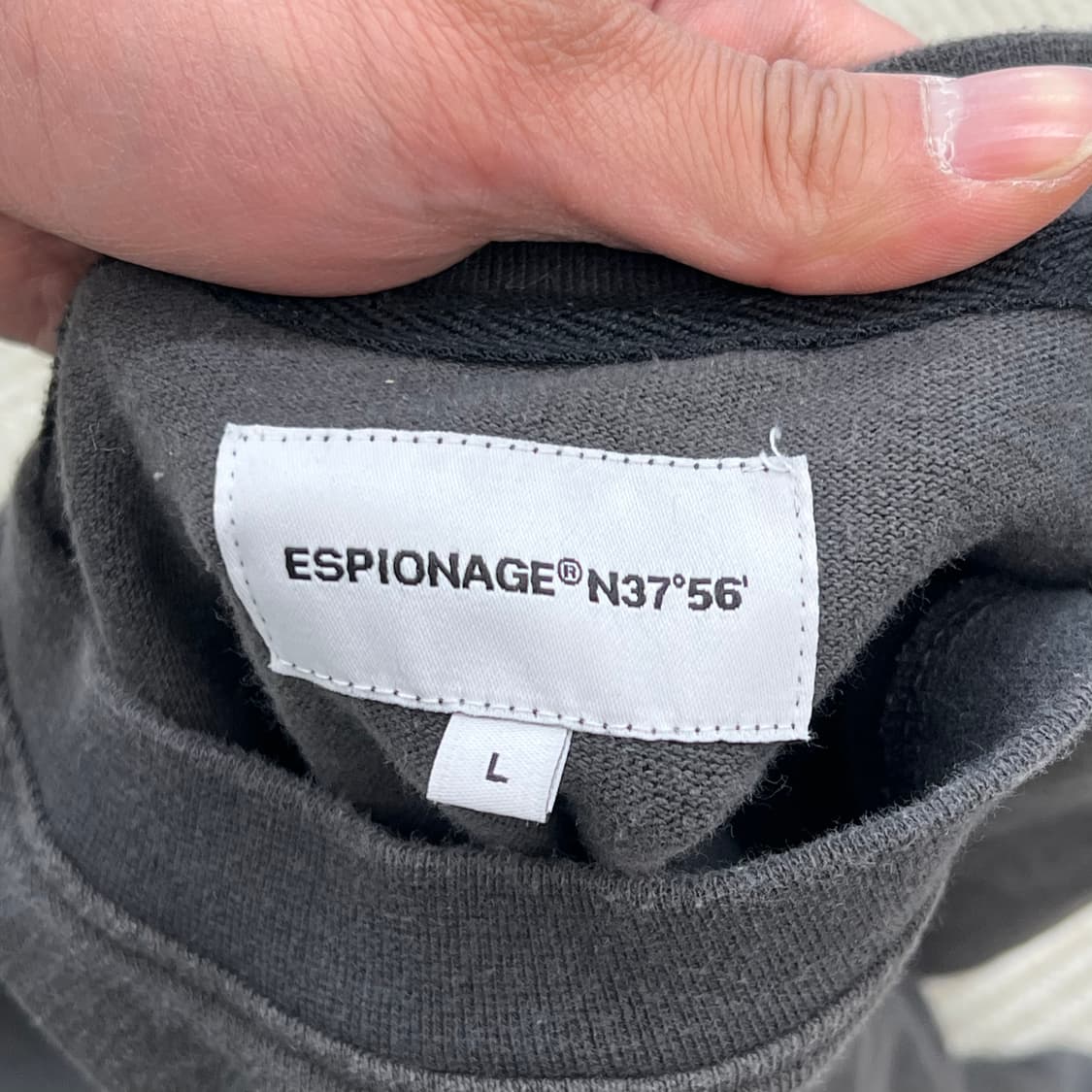 에스피오나지 프린팅 맨투맨 r3277 상품이미지5