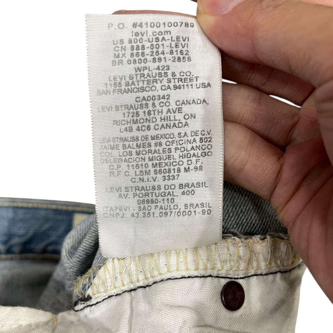 00s 리바이스 501 스트레이트핏 상품이미지7