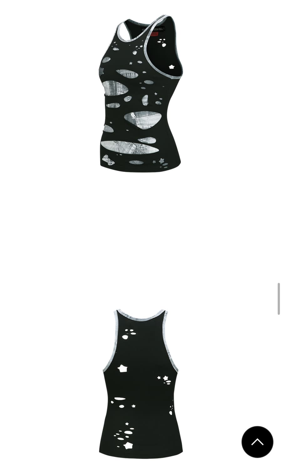 앤더슨벨 TATY LASER CUT-OUT SLEEVELESS TOP 상품이미지2