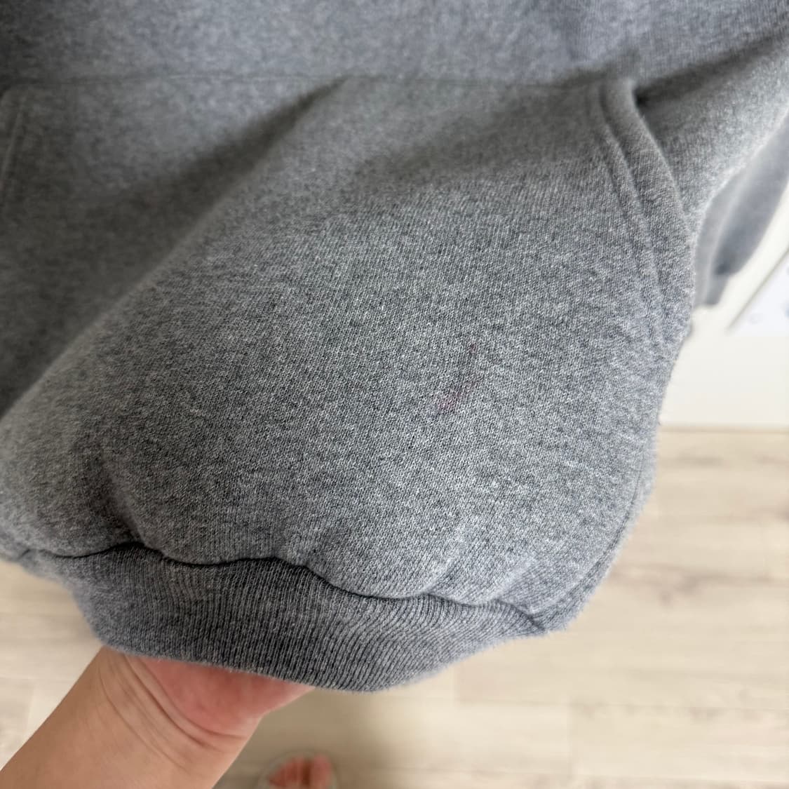 발렌시아가 기모 후디 후드티 XS  상품이미지4