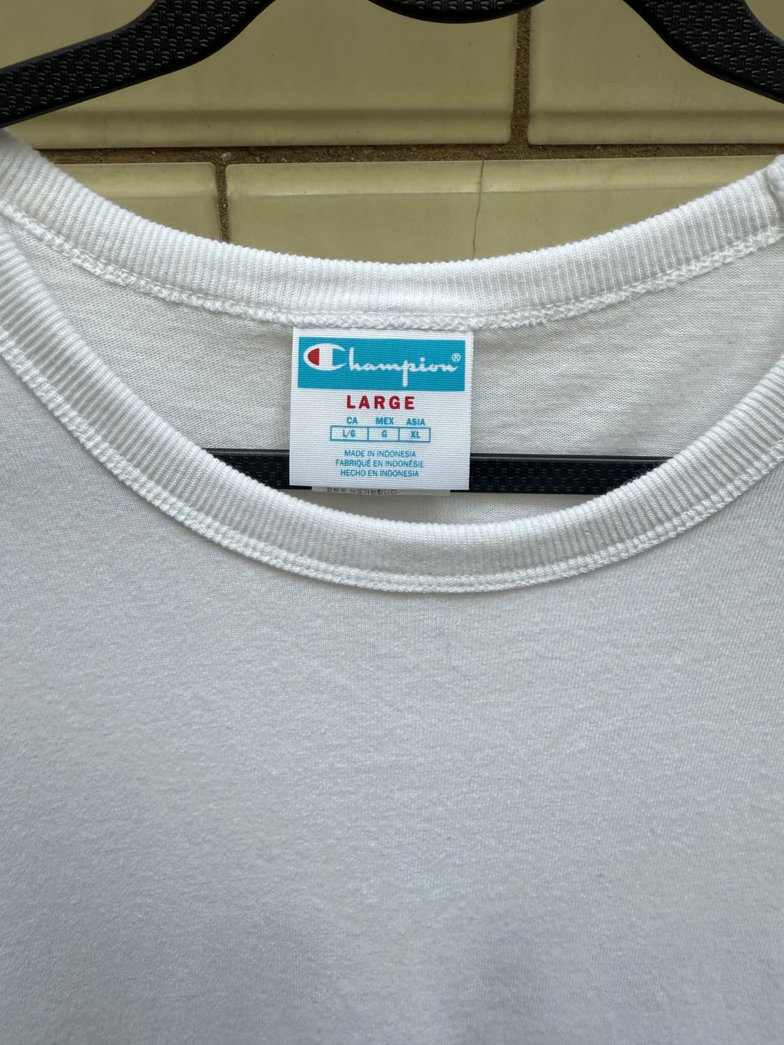 Champion white Tshirt 상품이미지8