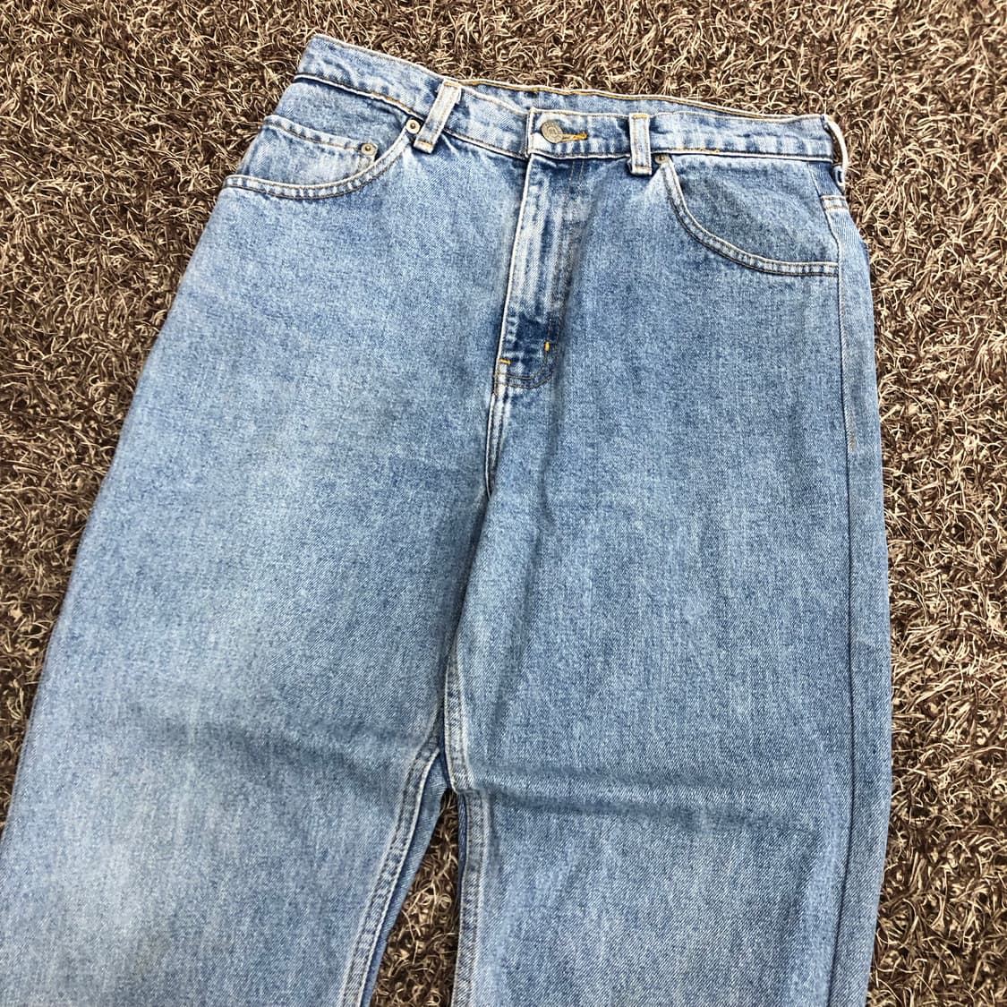 폴로 랄프로렌 하이웨스트 워싱 데님팬츠 상품이미지5