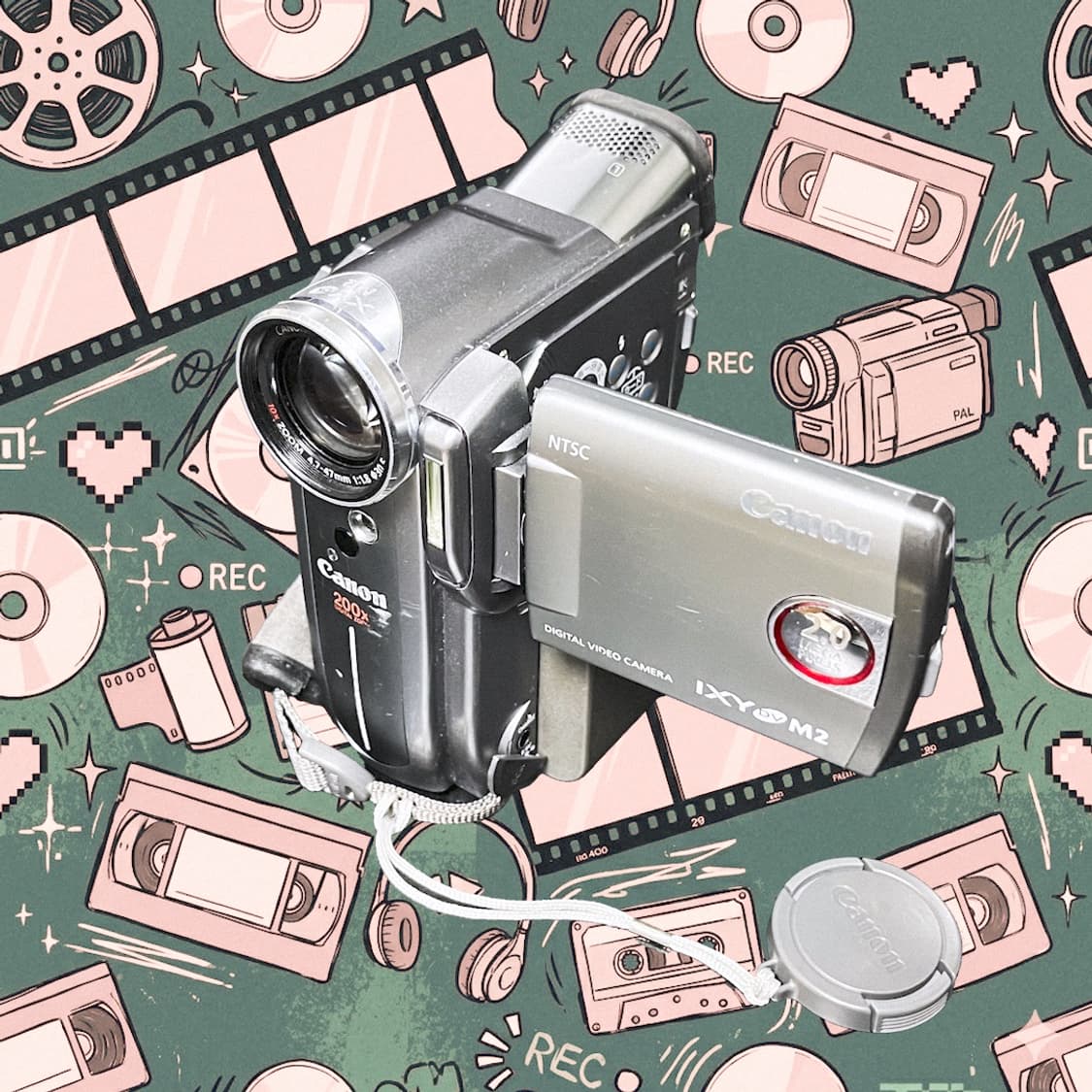 Canon ixy dv m2 6mm 캠코더 (테이프리스 개조 가능) 상품이미지1