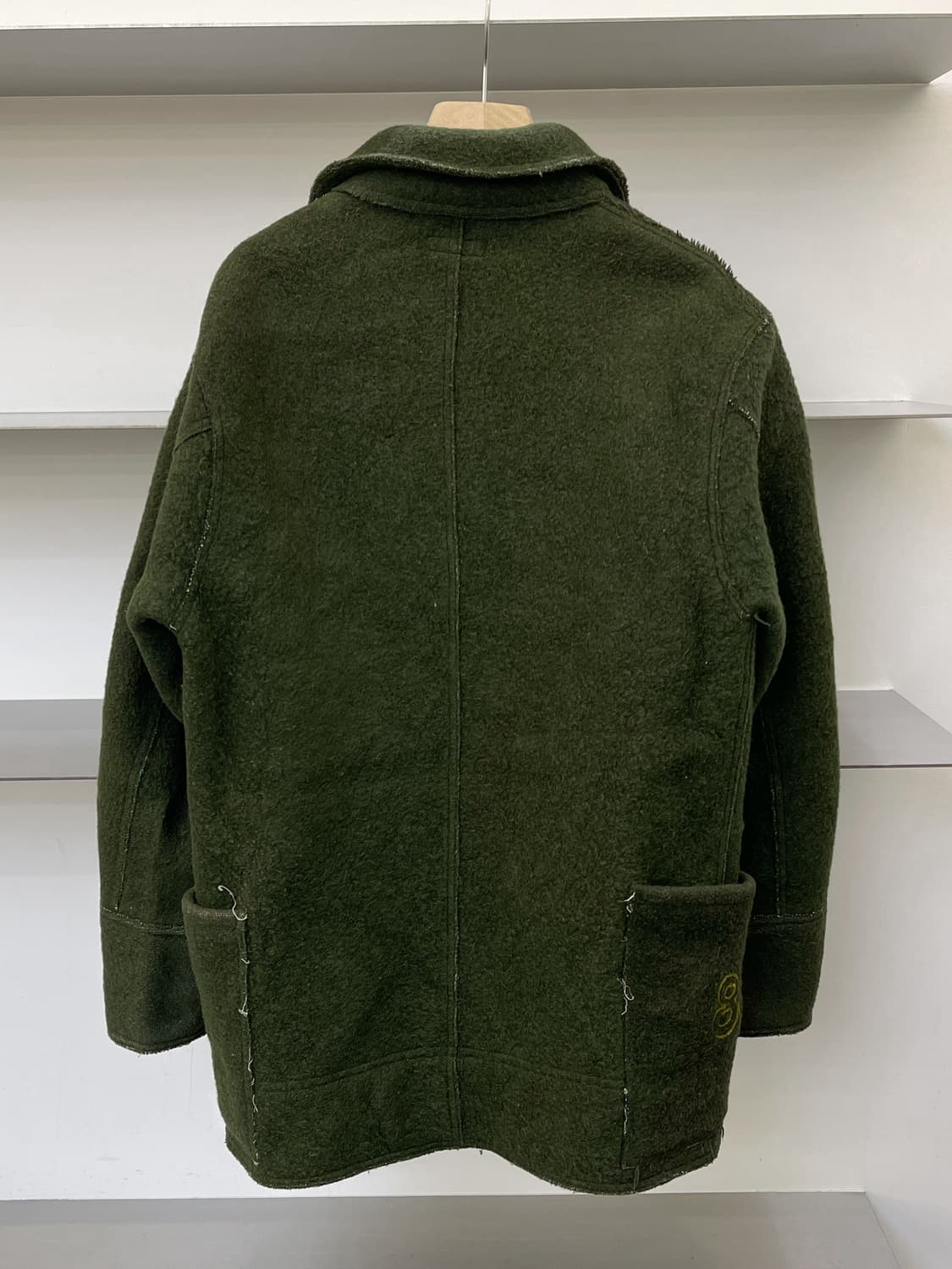 Toll Free Dine Garment  멜톤 울 스웨디시 코트 상품이미지4