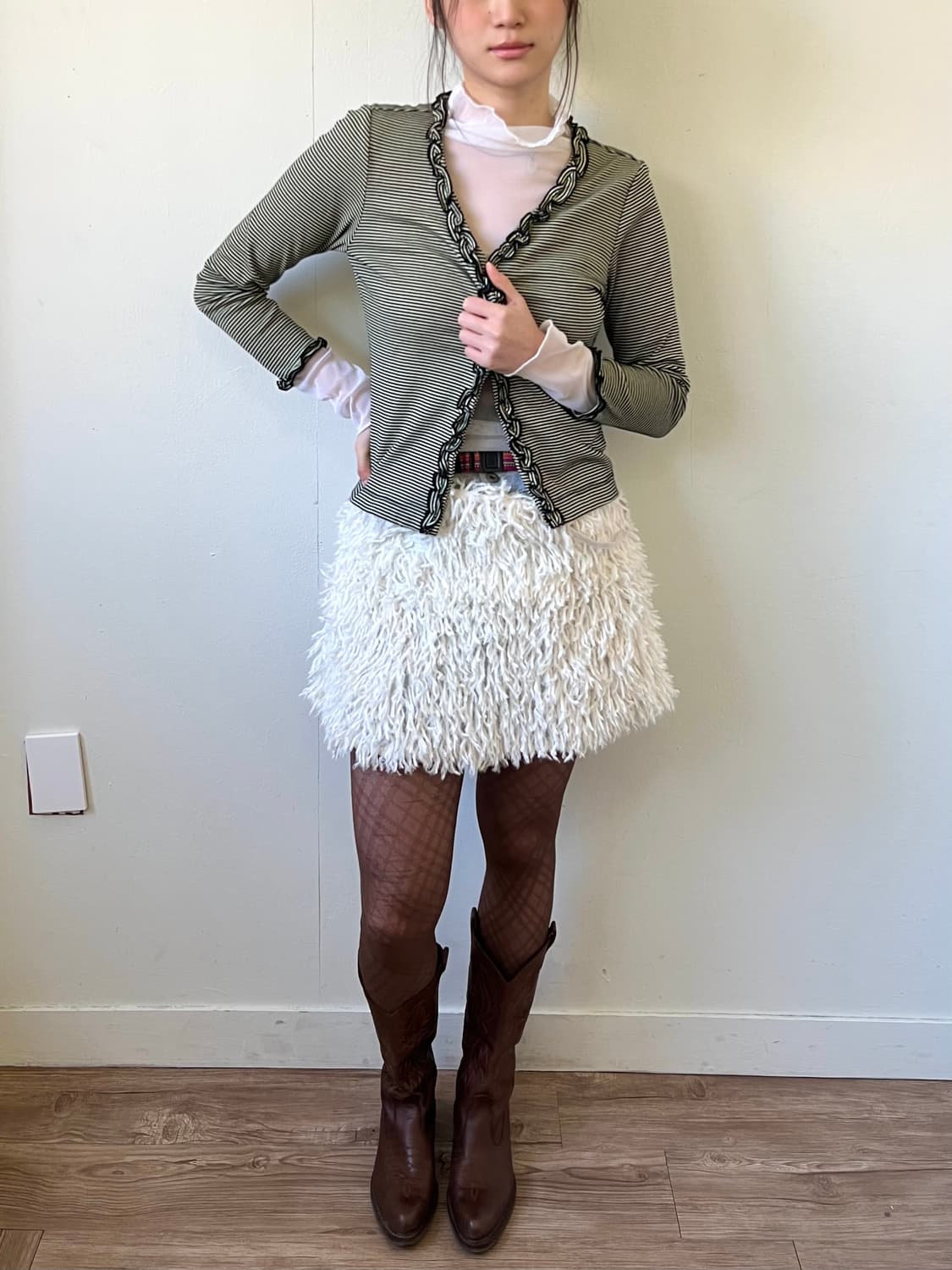 Je chichi 프릴 베스트  상품이미지7