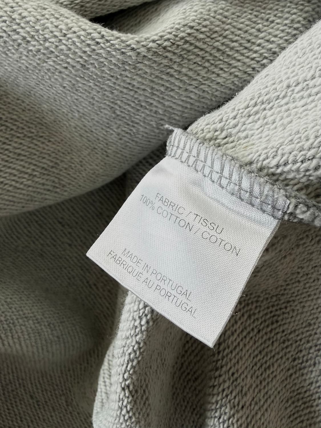 [S][Officine Generale]오피신 제네랄 코튼 맨투맨_그레이 상품이미지5