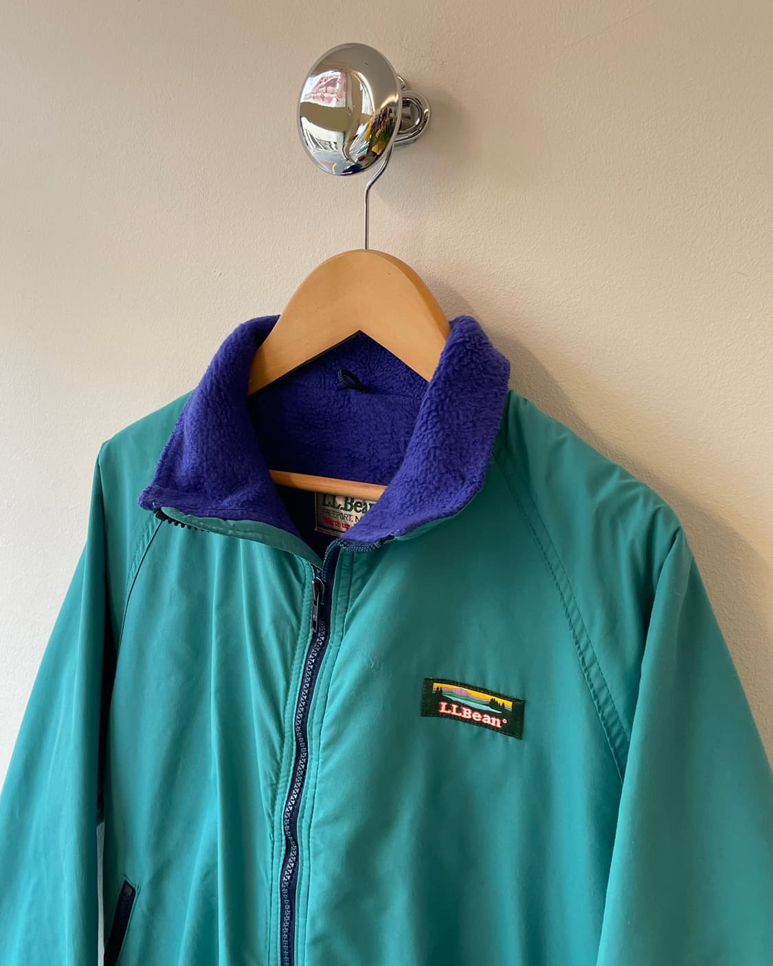 80‘s L.L. Bean Warm up Jacket 엘엘빈 웜업 자켓 상품이미지2