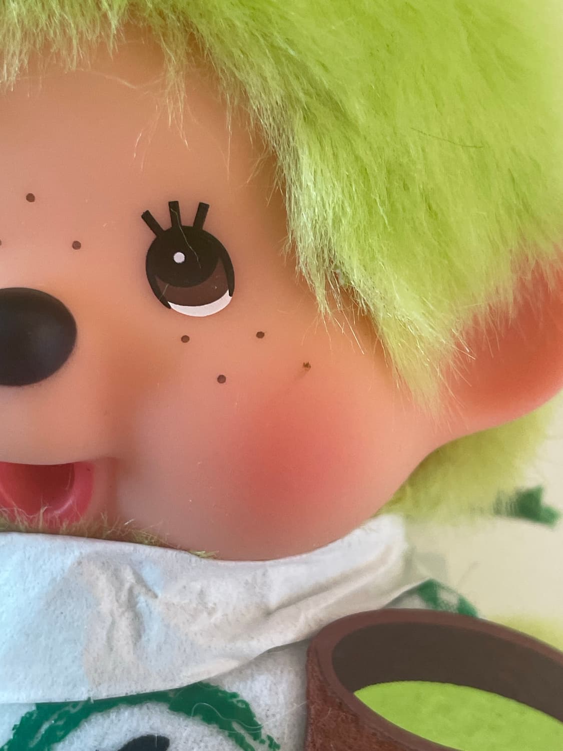 말차 몬치치 정품 인형 S 녹차 상품이미지3